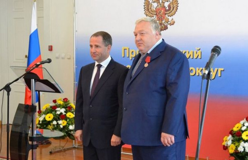 Главный врач КБ № 50 Сергей Оков награждён медалью ордена «За заслуги перед отечеством» II степени