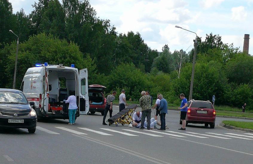 На улице Силкина сбили пешехода