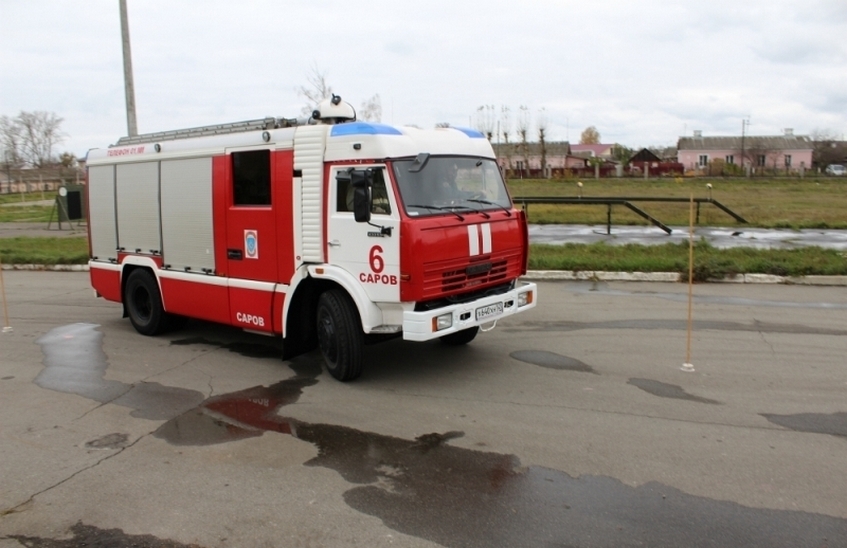 Саровские пожарные провели спокойную неделю