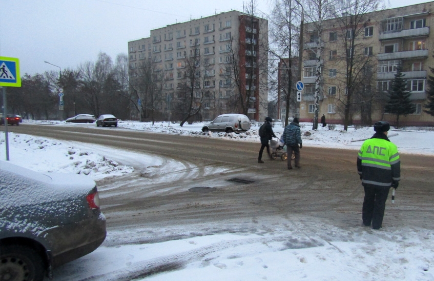 Саровские стражи дорог провели профилактическую операцию «Пешеходный переход»