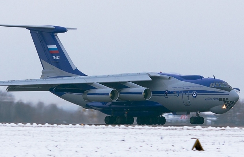 Логотип РФЯЦ-ВНИИЭФ разместили на борту самолета Ил-976 СКИП