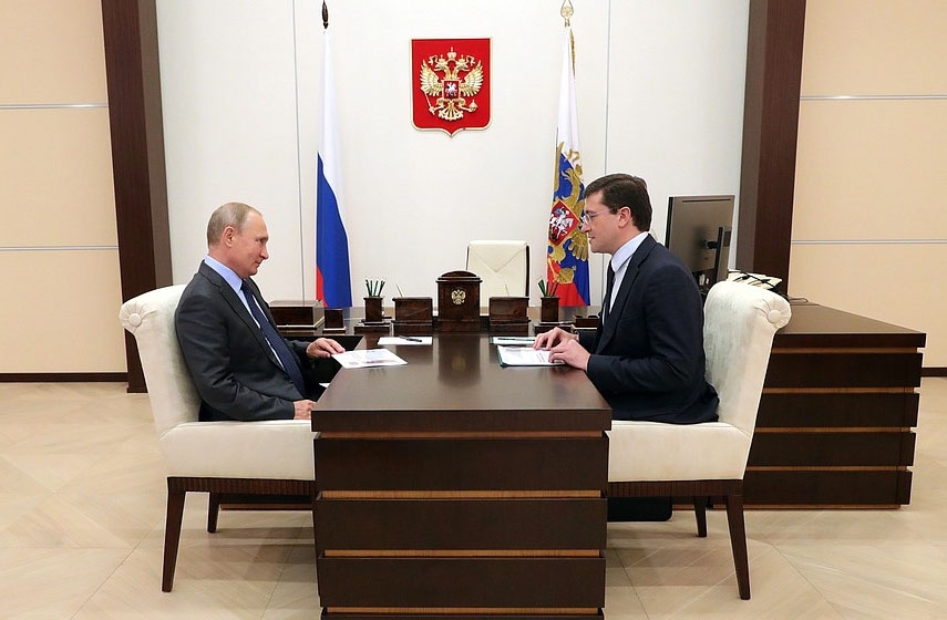 Глеб Никитин рассказал Владимиру Путину о планах по развитию туризма в регионе