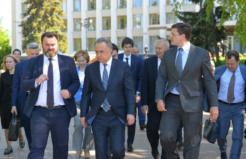Никитин и Мутко обсудили подготовку к 800-летию Нижнего Новгорода