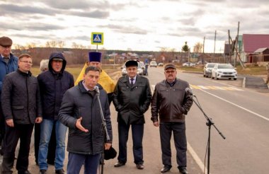 Дорогу в Пурдошках и участок между Жегалово и Темниковым открыли после реконструкции (ВИДЕО)
