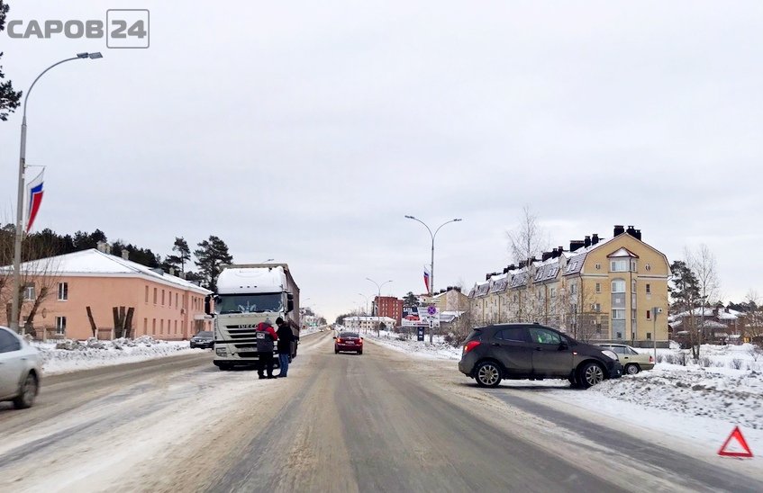 Еще два ДТП произошли в Сарове утром 12 февраля