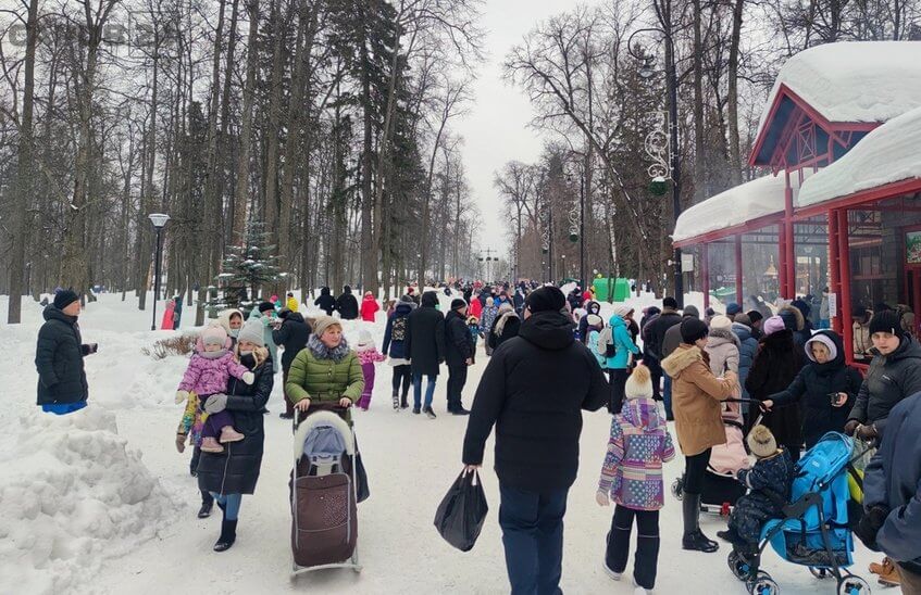 Масленица в Сарове