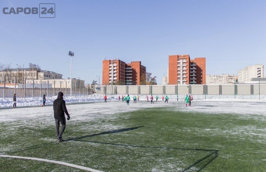Команда «Пламя» выиграла зимнее первенство Сарова по футболу