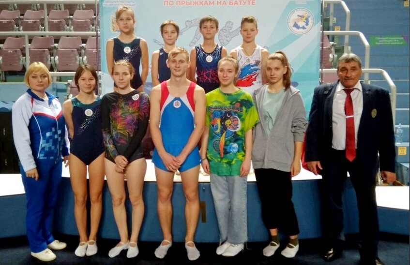 Саровчане выиграли первенство ПФО по прыжкам на батуте и двойном мини-трампе (ВИДЕО)