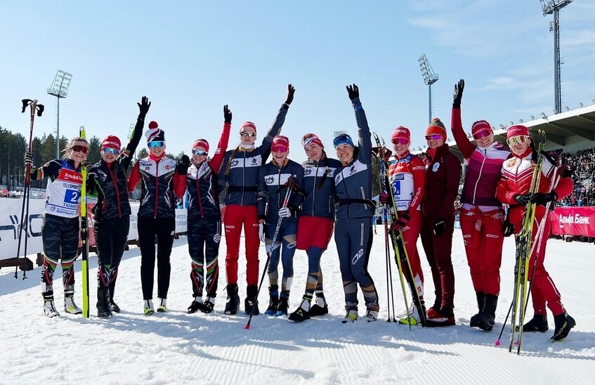 Саровчанки выиграли эстафетную бронзу на Чемпионате России по лыжным гонкам