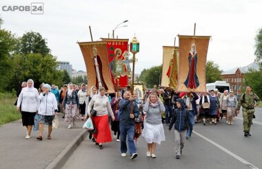 Крестный ход из Сарова в Дивеево пройдет 31 июля