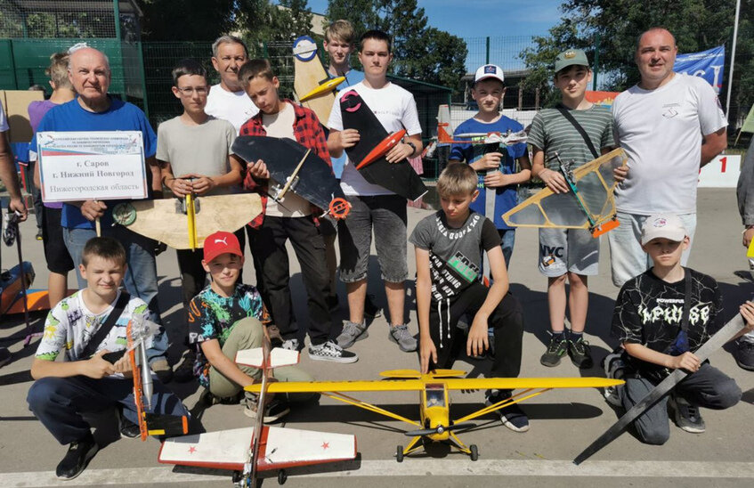 Саровские авиамоделисты выиграли всероссийские состязания