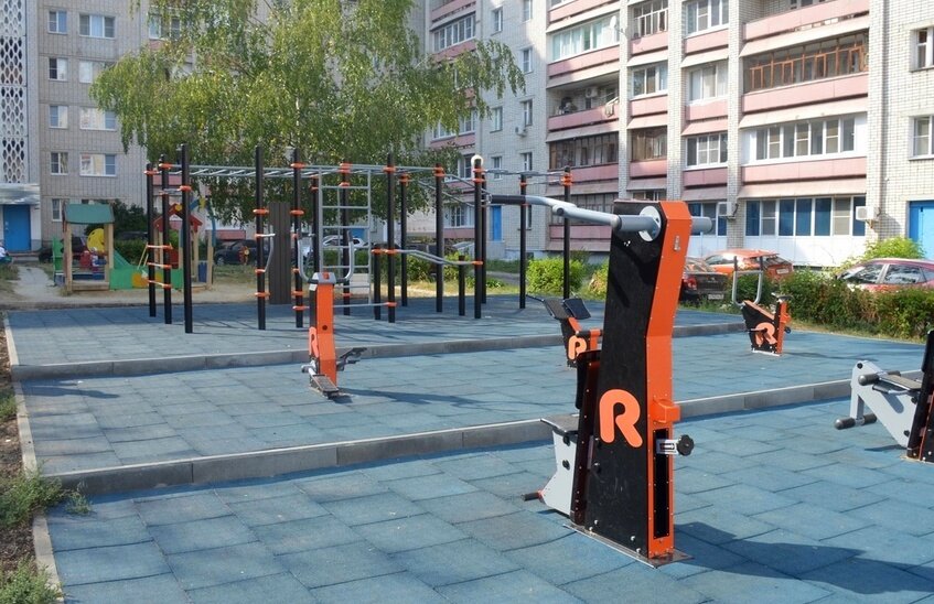 Малые архитектурные формы обновлены в 68 дворах Сарова