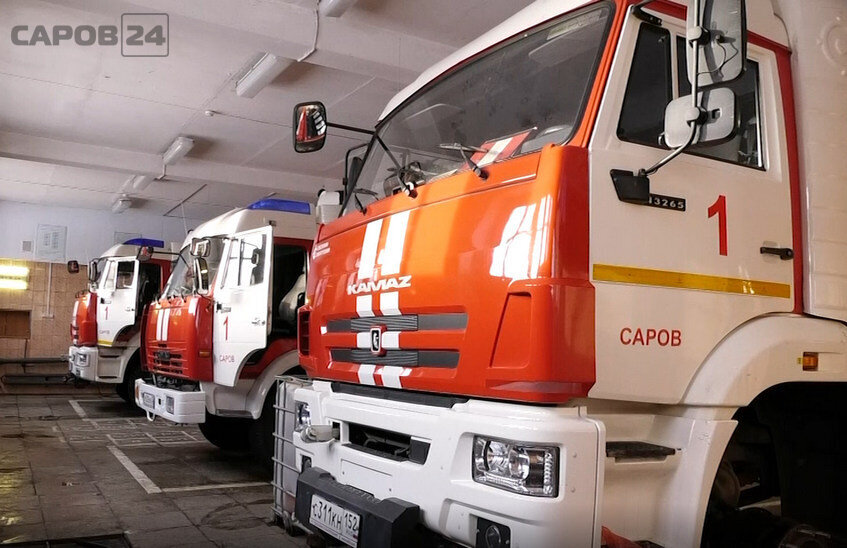 16 пожаров произошло в Сарове с начала года