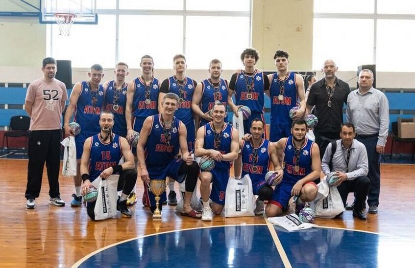 БК «Атом» завоевал серебро чемпионата Нижегородской области
