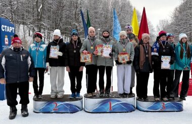 Саровские лыжники отличились на соревнованиях в Нижнем Новгороде