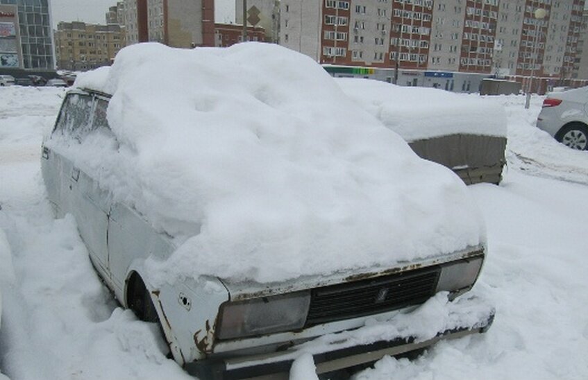Брошенные машины отправятся в утиль